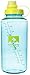 Nathan Bigshot Narrow Mouth Bottle, Teal/Celeste Yellow