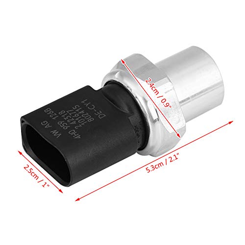 Keenso Air Conditioner Pressure Transducer Sensor Switch 4H0959126B for VW Golf Audi A3 A4 A5 A6 A7 A8 Q5