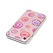 UCLL iphone 7 Plus Case , Cute Donuts Printing Case for Iphone7 plus iPhone 7 plus Shockproof Case with a Screen Protector