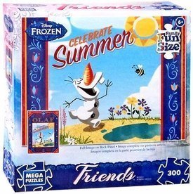 Disney Frozen Olaf Celebrate Summer 300 Pc Puzzle