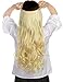 V-Shaped Hair Extensions One Piece U part Synthetic Straight Curly Wave Clips in Hairpiecethumb 2