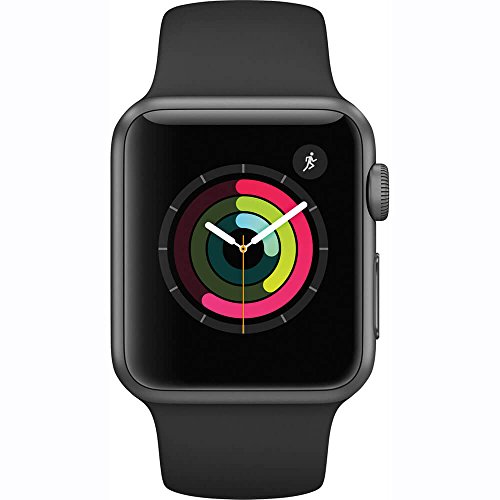 Apple Watch Series 1 38mm Smartwatch (Space Gray Aluminum Case/Black Sport Band)