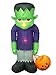 8 FT Huge Halloween Inflatable Frankenstein Monster LED Lights Decor Outdoor Indoor Holiday Decorations, Blow up Lighted Yard Decor, Giant Lawn Inflatable Home Family Outside