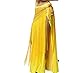 ZLTdream Women's Belly Dance Hip Scarf Highlights cloth With Long Tassels