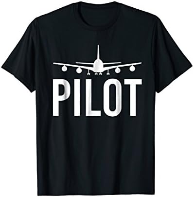 Mens Funny Pilot Aviation Dad Matching Shirt for Father and Son