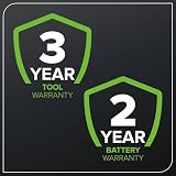 Greenworks 48V Self Propelled Lawnmower 46cm 55L Bag 4Ah Batteries Twin Charger view 12