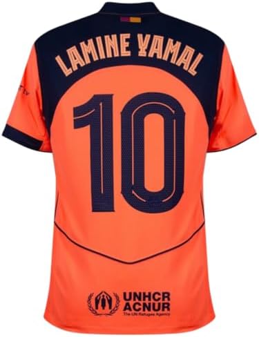 Amazon.com: Lamine Yamal Away 2025 - M : Sports & Outdoors