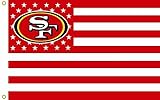 San Francisco 49ers US StripeFlag 3ft x 5ft