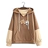 Kawaii Hoodie Sweatshirt Tiener Meisjes Leuke Beer Melk Thee Lap Borduurwerk Pullover Hooded Tops Nep Tweedelig Plus…