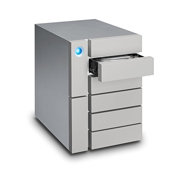 LaCie 6big Thunderbolt 3, externe Festplatte 84 TB, 3,5 Zoll, 6-Bay RAID, Thunderbolt 3, PC & Mac, inkl. 3 Jahre Rescue… – Bild 7
