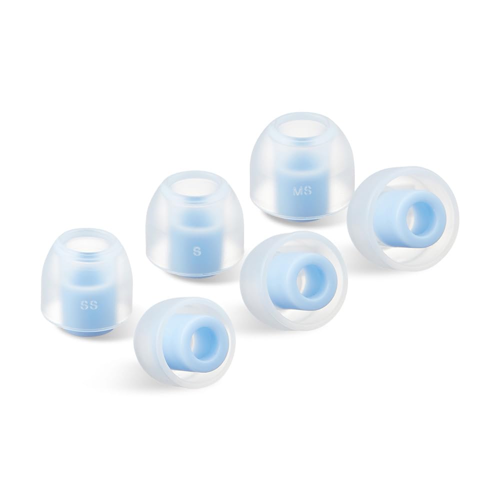 AZLA SednaEarfit Origin (M/ML/L) - Earbud Tips for Noise Cancelling Headphones – Eartips Compatible with Wired Headphones, Wired Earbuds, Noise Cancelling Earbuds