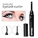 Heated Eyelash Curler Electric Eyelash Curler, Mini Eyelash Curler with Comb Long Lasting Curled, Portable Electric Makeup Eye Lashes Brush