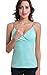 Nursing Tops Tank Shirts Cami for Maternity and Breastfeeding (Large, Black+Grey+Light Green Dot (3Pcs))