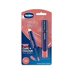 Vaseline-Prime-Shine-2-in-1-Lip-Balm-and-Coloured-Gloss-Warm-Nude-Perfect-for-Men-Women-and-Teens-Damage-Skin-Care-and-Repair-Moisturiser-For-Lips Vaseline Prime & Shine 2-in-1 Lip Balm and Coloured Gloss - Warm Nude - Perfect for Men, Women and Teens - Damage Skin…