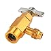 Aupoko R134A Dispenser Valve AC Refrigerant Bottle Opener, R134A Can Tap with 1/2’’ Acme Male and 1/2’’ Female Thread, Fits for Automotive Air Conditioning Charging