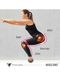 Phoenix Legend Exercise Resistance Bands (5 Loop Set) Stretching, Workout, Physical Training, Recovery, and Fitness   Low-Impact Progressive Strength   Wide, Non-Slip Shape   Women, Men …