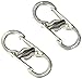 Nite Ize S-Biner MicroLock, Locking Key Holder, Stainless-Steel primary