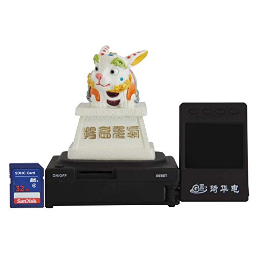 GH Full Hd Car Camera, Dash Cam 1920*1080 Chinese Animal Zodiac Black Box Rabbit with 120-degree Wide Angle and G-sensor Including SanDisk 32GB Class 4 SD Card