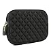 External Hard Drive Sleeve, Evecase Universal Anti-Shock Diamond Portable Neoprene Carrying Sleeve Case with Zipper for 2.5