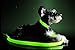 Premium LED Reflective Dog Leash, USB Rechargeable, Available in 6 Colors (Atomic Green)