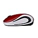Portable Perman Cute Mini 2.4GHz Wireless 3 Buttons Optical Mouse Mice with USB Receiver for Computer PC Laptop Notebook Red