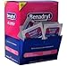 Benadryl Allergy 60 Packs of 2 Tablets Dispenser Box Single Dose Individual Packs by Benadryl
