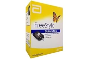 Optium glucometer with 100 strips by KASHSURG