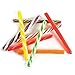 Kicko 4.75 Inch Old Fashioned Candy Stick - 72 Piece of Fruit-Flavored Suckers for Party Favors, Cake Decorations, Novelty Supplies or Treats for Halloween, Christmas, Baby Showers, Weddings