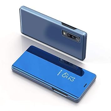 Official Samsung Galaxy A7 2018 Wallet Cover Case Blue