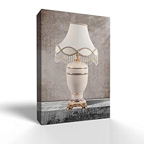 Wall26-Canvas Wall Art-Vintage European Lamps-Giclee Painting Wall Bedroom Living House Decoration Home Art - 12x18 inches