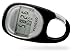 PINGKO 3D Carabiner Walking Pedometer Best Activity Fitness Tracker-Black