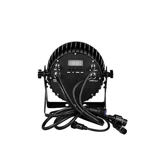 Boulder LED Par Waterproof IP65 Outdoor 9x15w RGBWA 5in1 Wash Stage light DMX512 for TV studio, theater, auditorium, stage, T-stage, concerts … … - Thumbnail 3