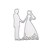 We-buys Wedding Curves Cutting Dies Carbon Steel Stencil Metal Template DIY Paper Card