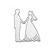 We-buys Wedding Curves Cutting Dies Carbon Steel Stencil Metal Template DIY Paper Card