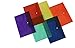 Lightahead® LA-7550 Clear document folder with snap button,Premium Quality Poly Envelope, US LETTER / A4 size, Set of 12 in 6 assorted Colors, Blue, Green, Orange, Yellow, Purple, Maroon