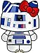 R2D2 Hello Kitty Car Window Wall Macbook Notebook Laptop Sticker Decal