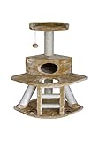 Go Pet Club 50-Inch Cat Tree, Beige