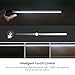 LED Under Cabinet Lighting, Teckin Touch Control Under Closet Light, Dimmable Counter Light with Ultra Slim Linkable Light Bars for Cupboard Kitchen Wardrobe Stairway, Daylight Nature 4000K, 3 Pack