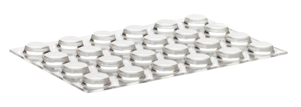 Home Xpert Bumpers Clear Lens – Various Sizes, Ø 12,7 mm, Höhe: 3,5 mm