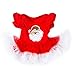 Wensltd Chirstmas Clothes Dress for 18 Inch American Girl Doll Accessory Girl Toy (Red)