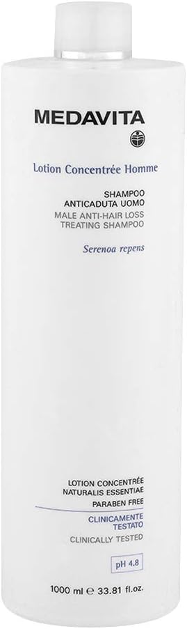 [Medavita] Lotion Concentree Homme Anticaduta Uomo Shampoo 1,000ml for Men Type Shampoo, Promote Hair Growth