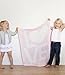 Little Giraffe Dolce Love Blanket, Silver, 29
