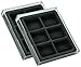 Stack Em' Jewelry Organizer Box - 2 Pack - 6 compartment Bracelet and Hoop Earring Drawer Jewelry Tray - Axis 3302