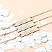 MignonandMignon A Roman Numerals Wedding Date Necklace Engraving Special Personalized for Her - 4N-RN