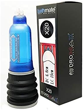 EXDUST X20 Natural Enlargement Pump with 2 Vacuum Plug, Water Assisted Maletas Cups