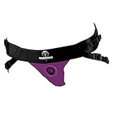 SpareParts HardWear Joque (double strap) Harness Adjustable and Washable Royal Purple Size A Belt 20-50inch hips