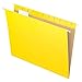 Pendaflex 81606EE Recycled Hanging Folders, Letter Size, Yellow, 1/5 Cut, 25/BX (81606)