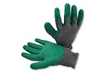 2 Pairs Gardening Gloves For Men or Women - Durable Nylon in Finest Quality Max Protection and Incomparable Comfort Second Skin Fit with Excellent Sensitivity for Garden Work - Green - Grey