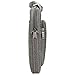 Laptop Messenger Bag, Evecase 15.6 Inch Suit Fabric Multi-functional Briefcase with Shoulder Strap for Laptop Notebook - Gray