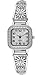 Moulin Women's Elegant Floral Stretch Silver Watch #18404.72874